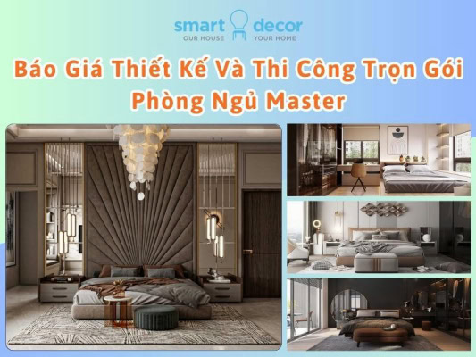 thiết kế và thi công trọn gói phòng ngủ master