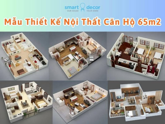 Thiết kế nội thất căn hộ 65m²