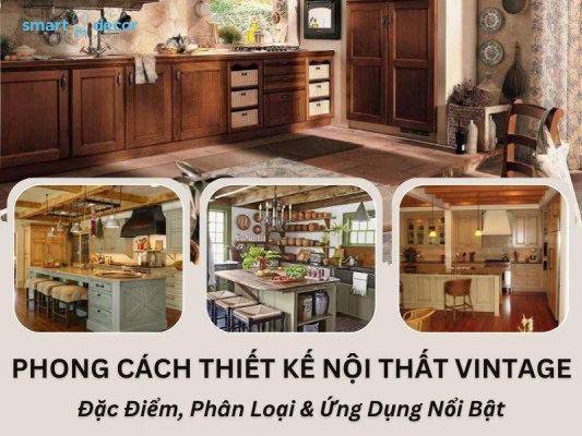 Phong cách thiết kế nội thất vintage