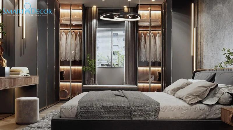 Không gian phòng ngủ Metallic đẳng cấp với cách phối màu hài hòa