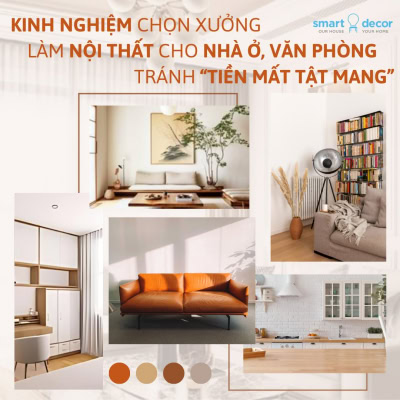 Kinh nghiệm chọn xưởng thi công nội thất uy tín