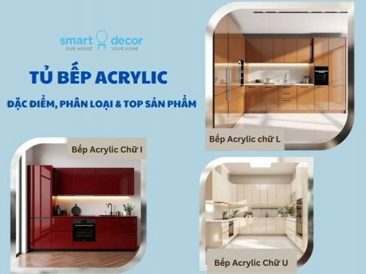 Tủ Bếp Acrylic